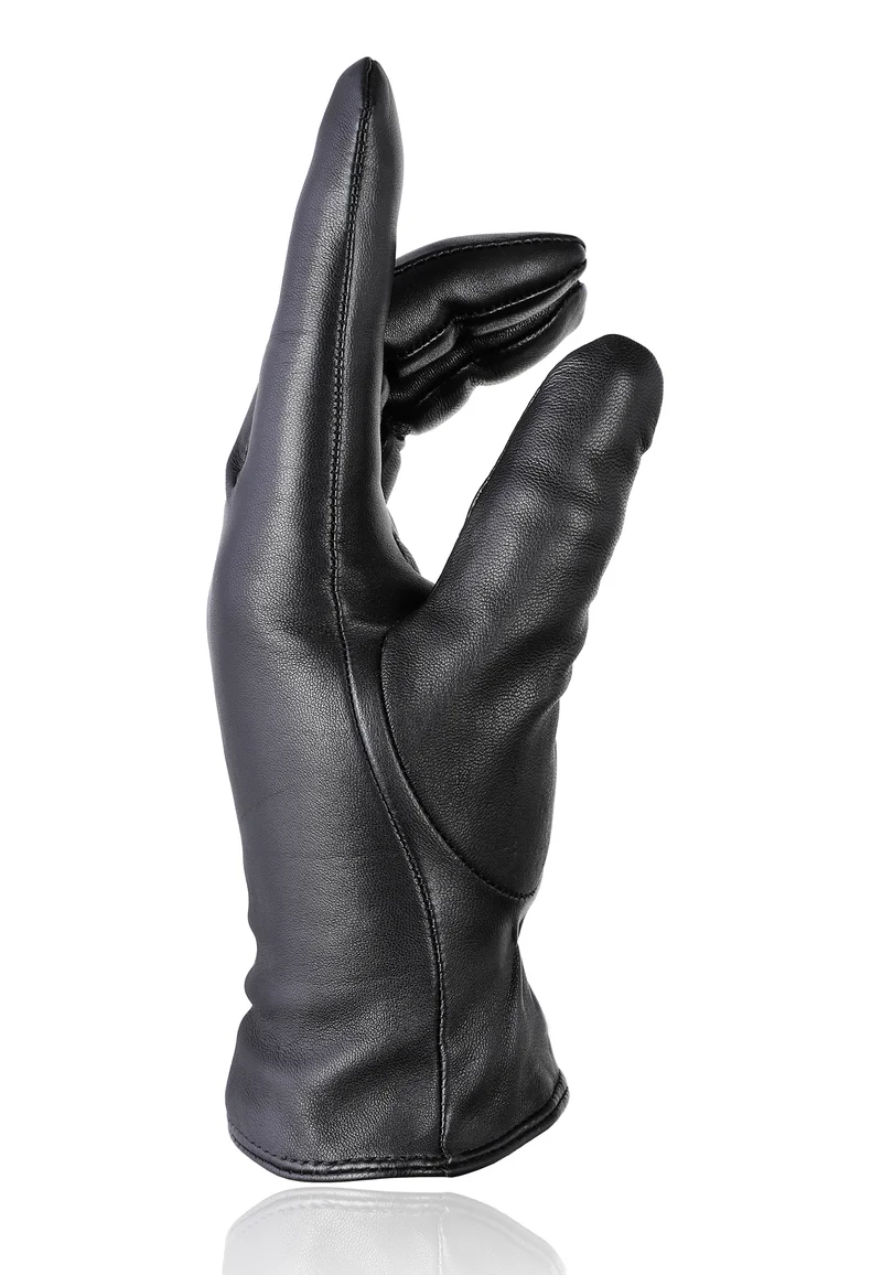 Women Leather Gloves - 图片 3